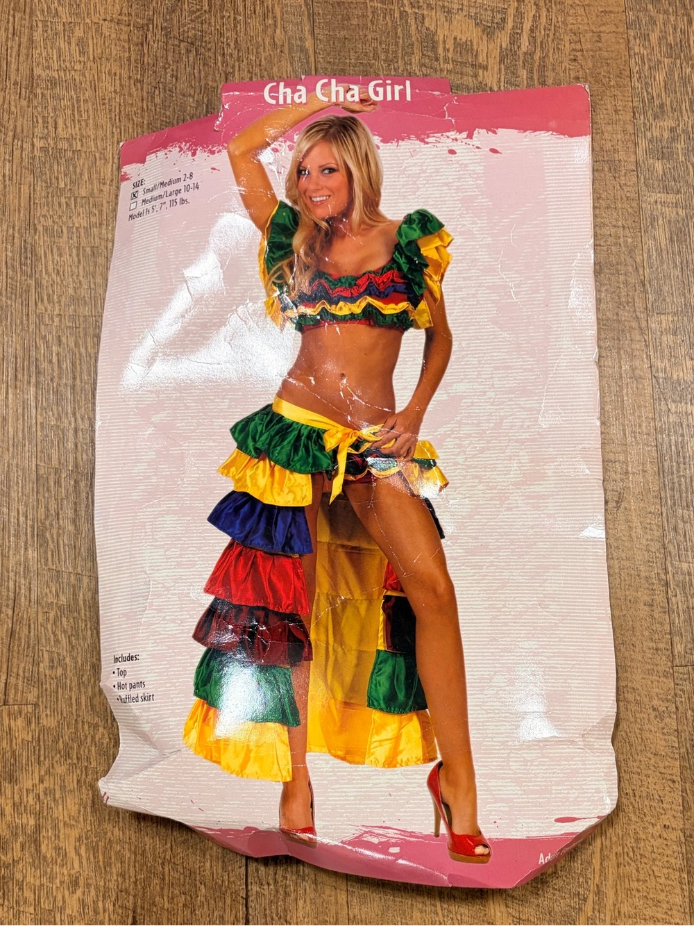 Brand New Cha Cha Girl Halloween Costume